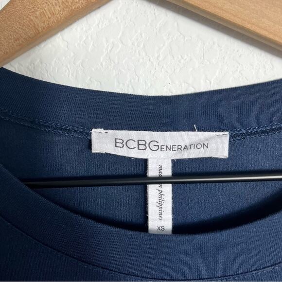 BCBGeneration Dark Navy Women Mini Dress Size XS BRAND NEW - Picture 3 of 6